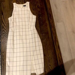 BR dress with front slit. Great for the office or a night out